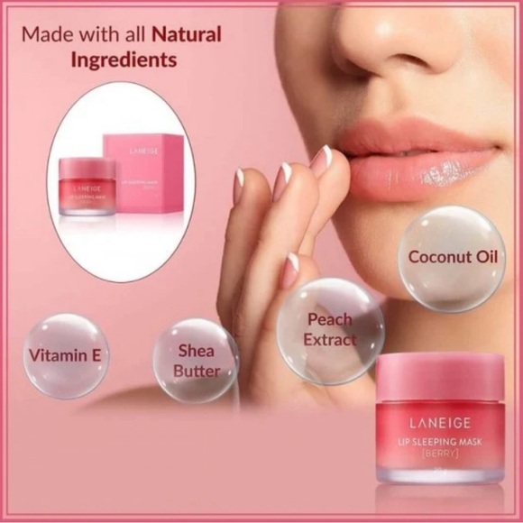 LANEIGE lip sleeping mask (BERRY)20g FULL SIZE NIB - Picture 3 of 6